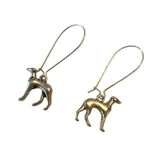 Greyhound earrings